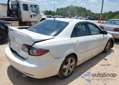 2006 Mazda Mazda6 I Sport из США, поврежденный, VIN 1YVHP80CX65M11791